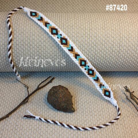 Photo of normal pattern#87420 - friendship-bracelets.net