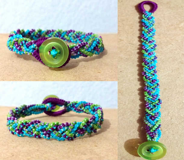 10+ Simple Chain Double Knot Friendship Bracelets | Bulk | Mystery Colors